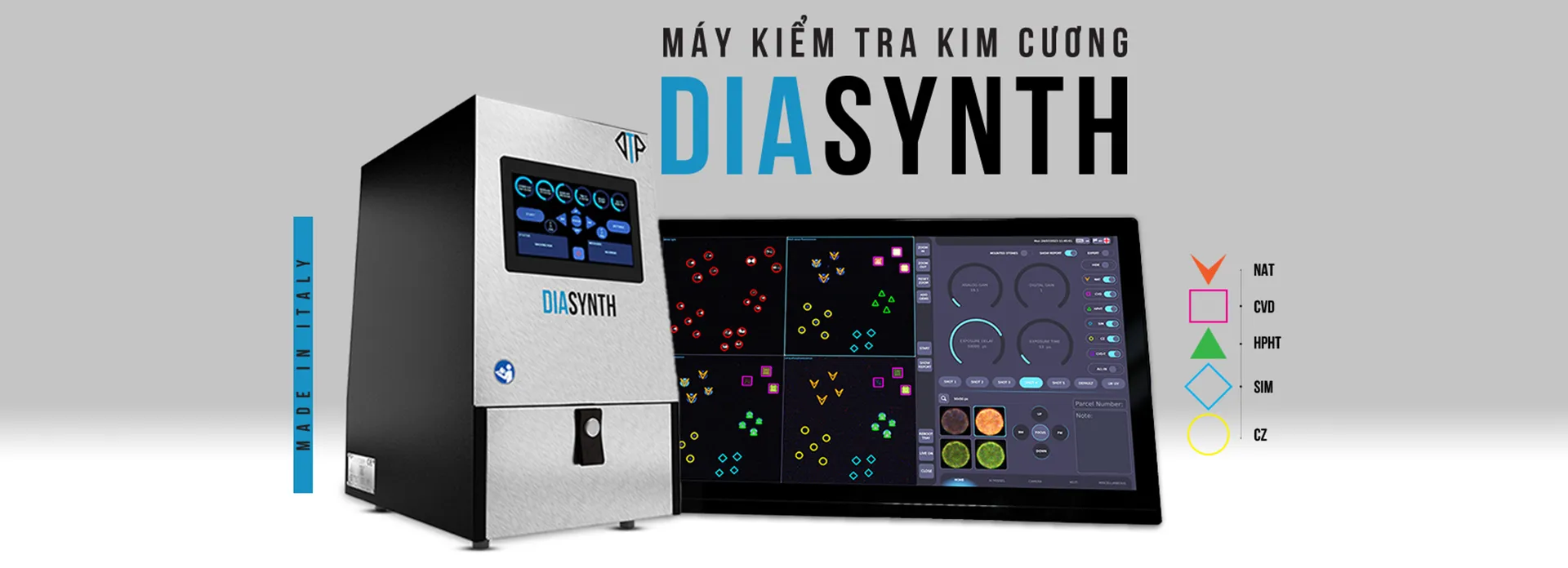 Máy kiểm tra kim cương