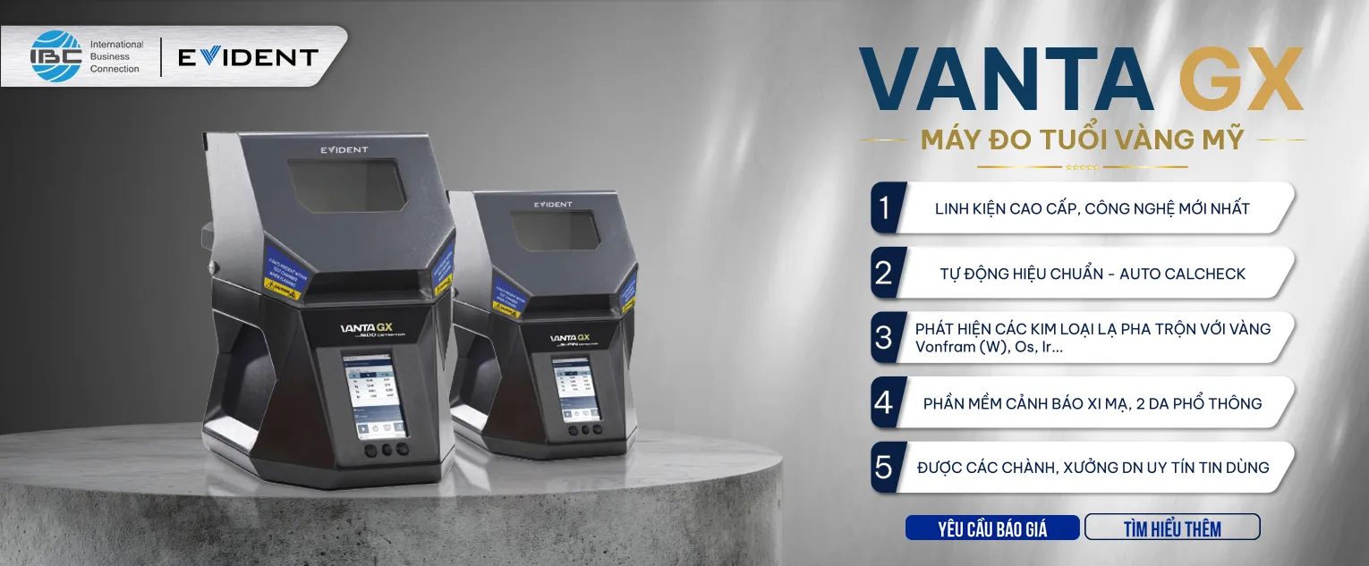 Máy đo tuổi vàng Mỹ VANTA GX EVIDENT
