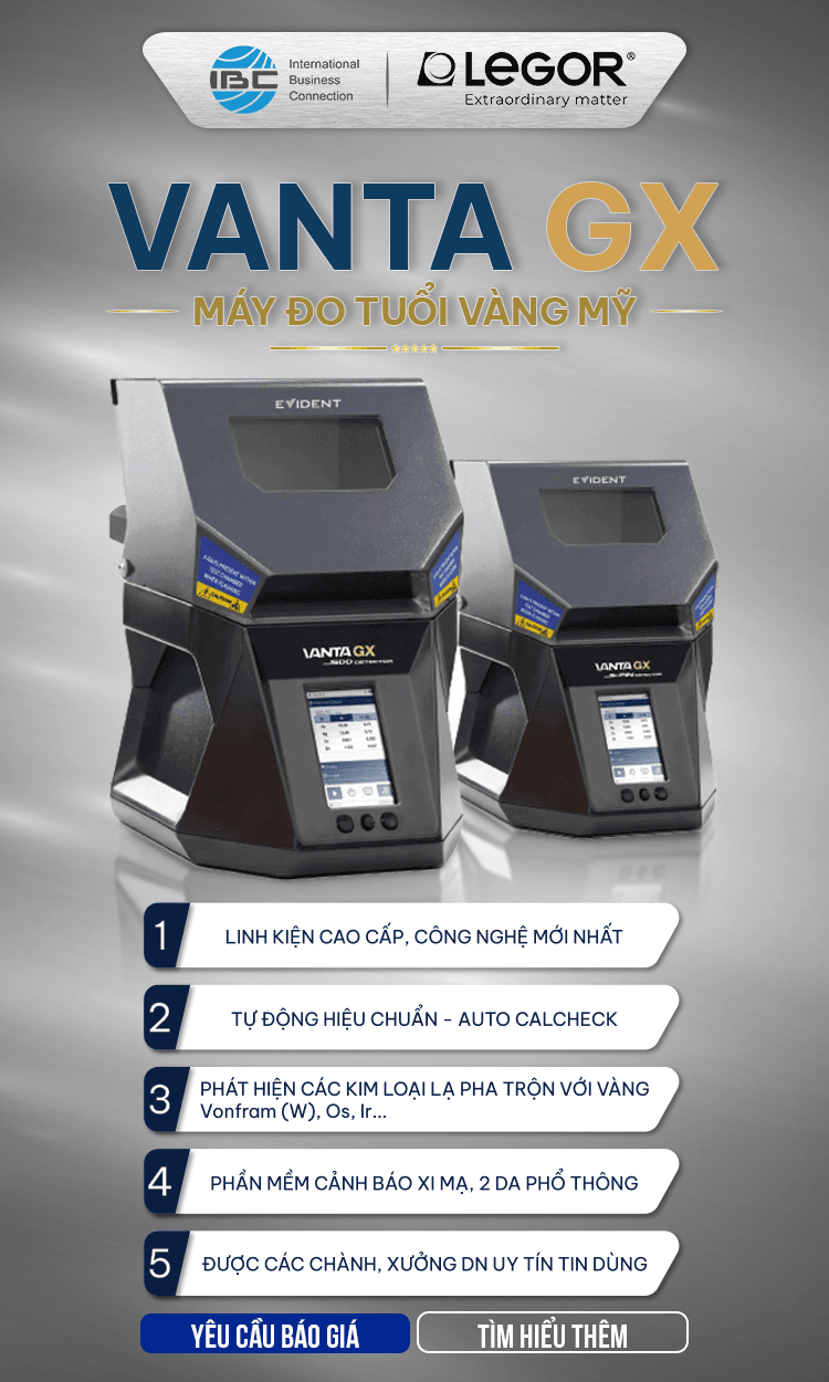 Máy đo tuổi vàng Vanta GX Evident